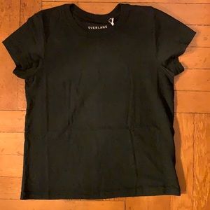 NWT Everlane ReCotton Black Tee